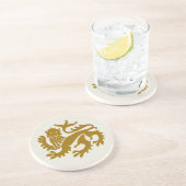 金ゴールドゴシック復活獅子砂岩コースター コースター (側面)