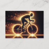 金ゴールドサイクリスト 名刺 (正面)