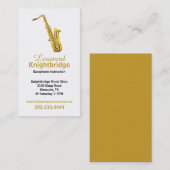 金ゴールドサックス名刺 名刺 (正面/裏面)