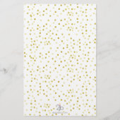 金ゴールドサファリ動物赤ちゃんシャワー推定価格ゲーム (裏面)