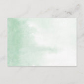 金ゴールドサファリ赤ちゃんシャワーベビー用ブック エンクロージャーカード (裏面)