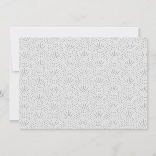 金ゴールドサマー至エレガントパーティの招待状 招待状 (裏面)