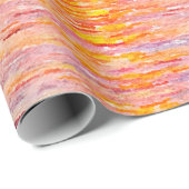 金ゴールドサンセットサンマンダラウォーターカラーシー ラッピングペーパー (ロールコーナー)