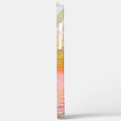 金ゴールドサンセットサンマンダラウォーターカラーシー Case-Mate iPhoneケース (裏面 / 左)