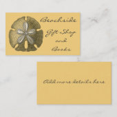 金ゴールドサンドドルの名刺 名刺 (正面/裏面)