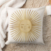 金ゴールドサンハッピーサンシャイン クッション (ブランケット)