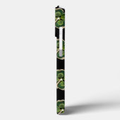 金ゴールドサンパトリック・シャムロックジュエルウィズ Case-Mate iPhoneケース (裏面 / 左)