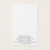 金ゴールドサンフェイクフォイルマンダラネックレス (裏面)