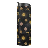 金ゴールドサンムーンプラデッツ宇宙イラストレーション タンブラー (回転右)