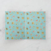 金ゴールドサンムーンプラデッツ宇宙ブルーイラストレーション シーズンカード (内部)