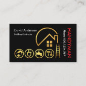 金ゴールドサン建物屋上の手作りツール 名刺 (正面)