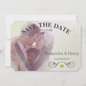 金ゴールドサークルのライト背面の写真日付を保存 セーブザデート (正面)