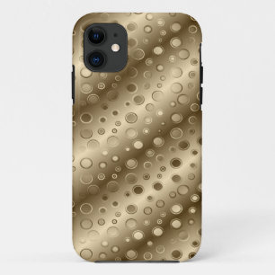 金ゴールドサークルシャンパンきらきら光る iPhone 11 ケース