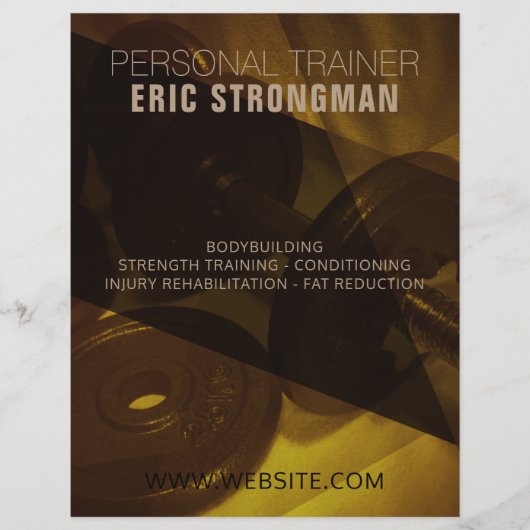 金ゴールドシェーモダンド抽象芸術の外観 チラシ (正面)