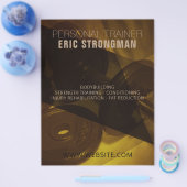 金ゴールドシェーモダンド抽象芸術の外観 チラシ (シングル)