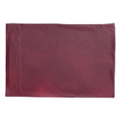 金ゴールドシックなブルゴーニュフェイクーの背景の天使の翼 枕カバー (裏面)