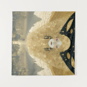 金ゴールドシティエンジェルタペストリー タペストリー (正面(横))