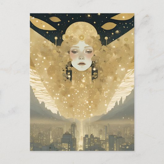 金ゴールドシティ ポストカード (正面)