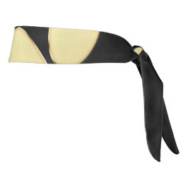 金ゴールドシャイニーな犬の手を黒い背景に タイヘッドバンド