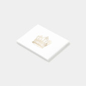 金ゴールドシャイニークラウン ポストイット (アングル)