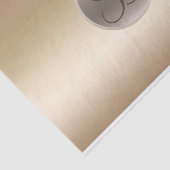 金ゴールドシャインゴールデンエレガントモノグラムレターイニシャル 薄葉紙 (詳細)