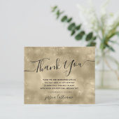 金ゴールドシャインバジェットサンキューカード (スタンド正面)