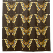 金ゴールドシャワーカーテン シャワーカーテン (正面)