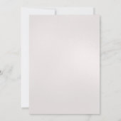 金ゴールドシャワー 招待状 (裏面)