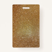 金ゴールドシャンデリアスイート16パーティーVIPバッジ バッジ (裏面)