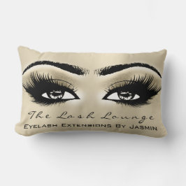 金ゴールドシャンパイグネメイクアップアイズラッシュ美しい ランバークッション