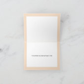 金ゴールドシャンパンウェスタンキンセアニェラサンキューカード 招待状 (内部)