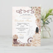 金ゴールドシャンパンウェスタンプリンセスシャーロキンセニェラ 招待状 (スタンド正面)