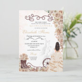 金ゴールドシャンパンウェスタンプリンセスシャーロキンセニェラ 招待状 (スタンド正面)