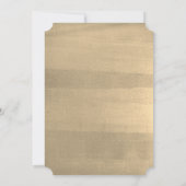 金ゴールドシャンパンシャルボードニューイヤー 招待状 (裏面)