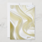 金ゴールドシャンパンシルクブランチ 招待状 (裏面)