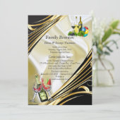 金ゴールドシャンパンシルク懇親会のお知らせ 招待状 (スタンド正面)