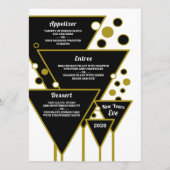 金ゴールドシャンパン大晦日パーティーメニュー メニュー (裏面)