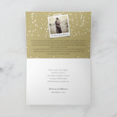 金ゴールドシャンパン応援バブスタイリッシュリーシック新年 シーズンカード (内部)