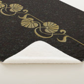 金ゴールドシャーパ毛布 シェルパブランケット (3/4)