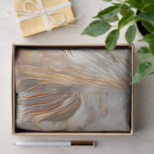 金ゴールドシルクエレガントユニークバラアートドリーム 薄葉紙 (ギフト)