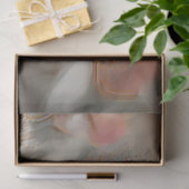 金ゴールドシルクエレガントユニークバラアートドリーム 薄葉紙 (ギフト)