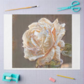 金ゴールドシルクユニークバラアートドリーム 薄葉紙 (クラフト)