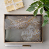 金ゴールドシルクユニークバラアートドリーム 薄葉紙 (ギフト)