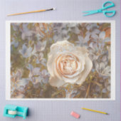 金ゴールドシルク人気があるユニークバラアートドリーム 薄葉紙 (クラフト)