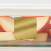 金ゴールドシルバーおよびブロンズフェイクブラシ仕上げ金属 ラベル (貼付)