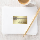 金ゴールドシルバースター・オブ・デイビッド住所 シール (インサイチュ)