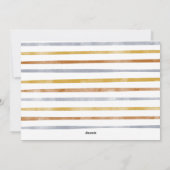 金ゴールドシルバーブロンズハッピーニューイヤー2写真黒H シーズンカード (裏面)