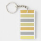 金ゴールドシルバーブロンズメタルハウス キーホルダー (正面)