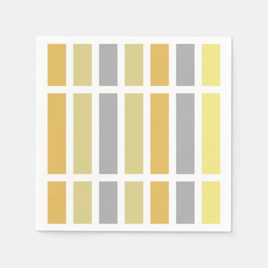 金ゴールドシルバーブロンズメタルハウス スタンダードカクテルナプキン (正面)