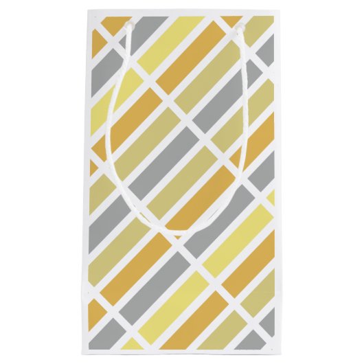 金ゴールドシルバーブロンズメタルハウス スモールペーパーバッグ (正面)